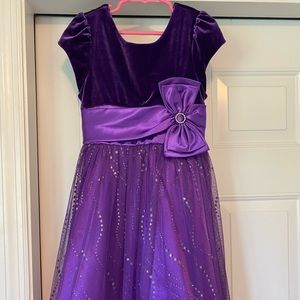Purple Party Dress